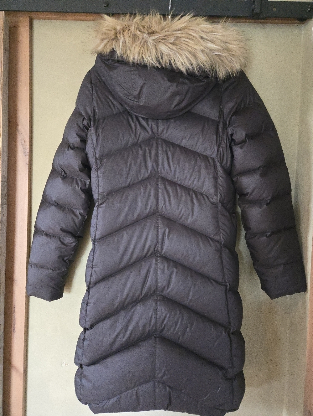 Marmot | Women's 'Montreaux' Black Insulated Long Puffer Coat, Size S - Picture 8 of 16